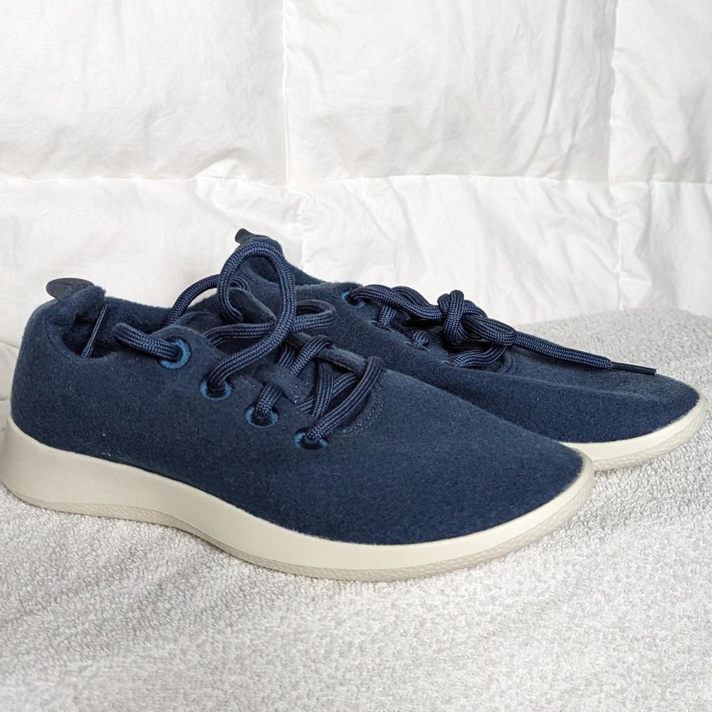 Allbirds Wool Runners Women's Shoes Size 7 Blue